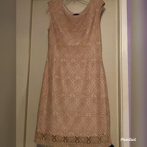 ❤️❤️Light pink lace dress